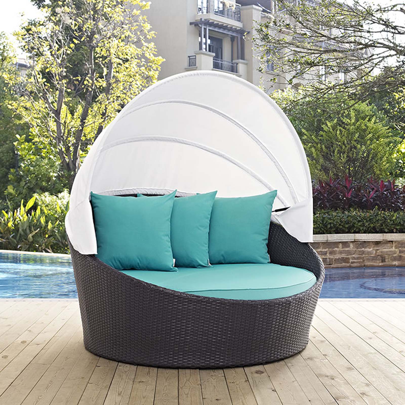 Modterior :: Outdoor :: Daybeds :: Convene Canopy Outdoor Patio Daybed