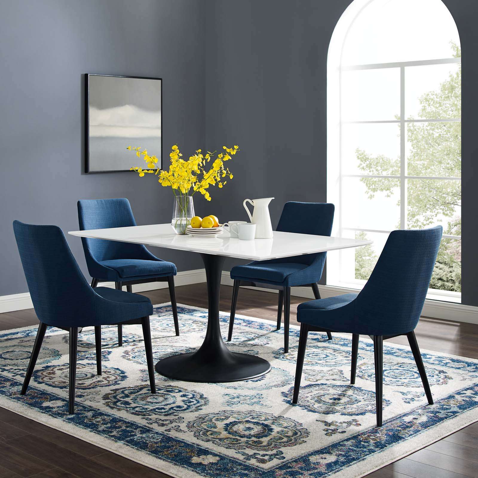 Modterior :: Dining Room :: Dining Tables :: Lippa 60" Rectangle Wood