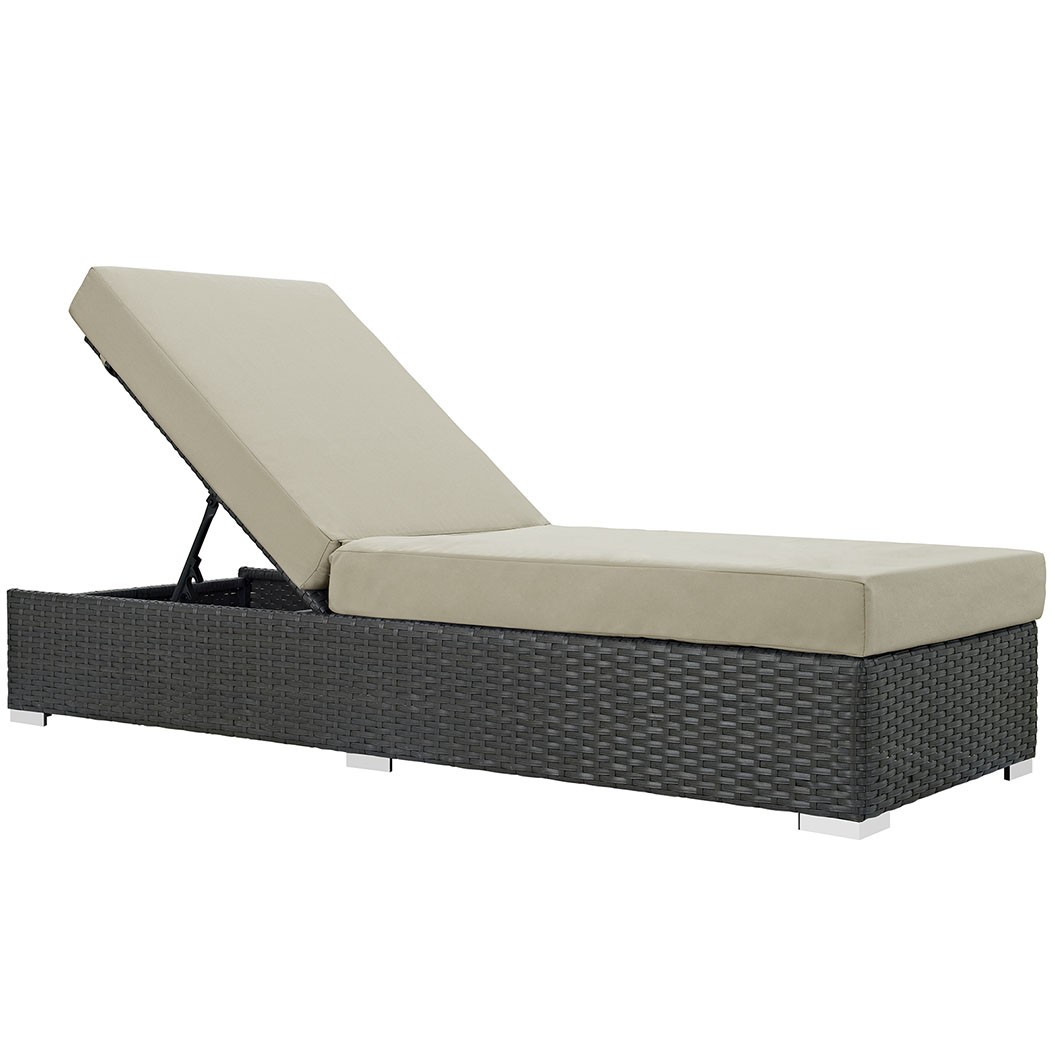 Sojourn Outdoor Patio Sunbrella Chaise Lounge