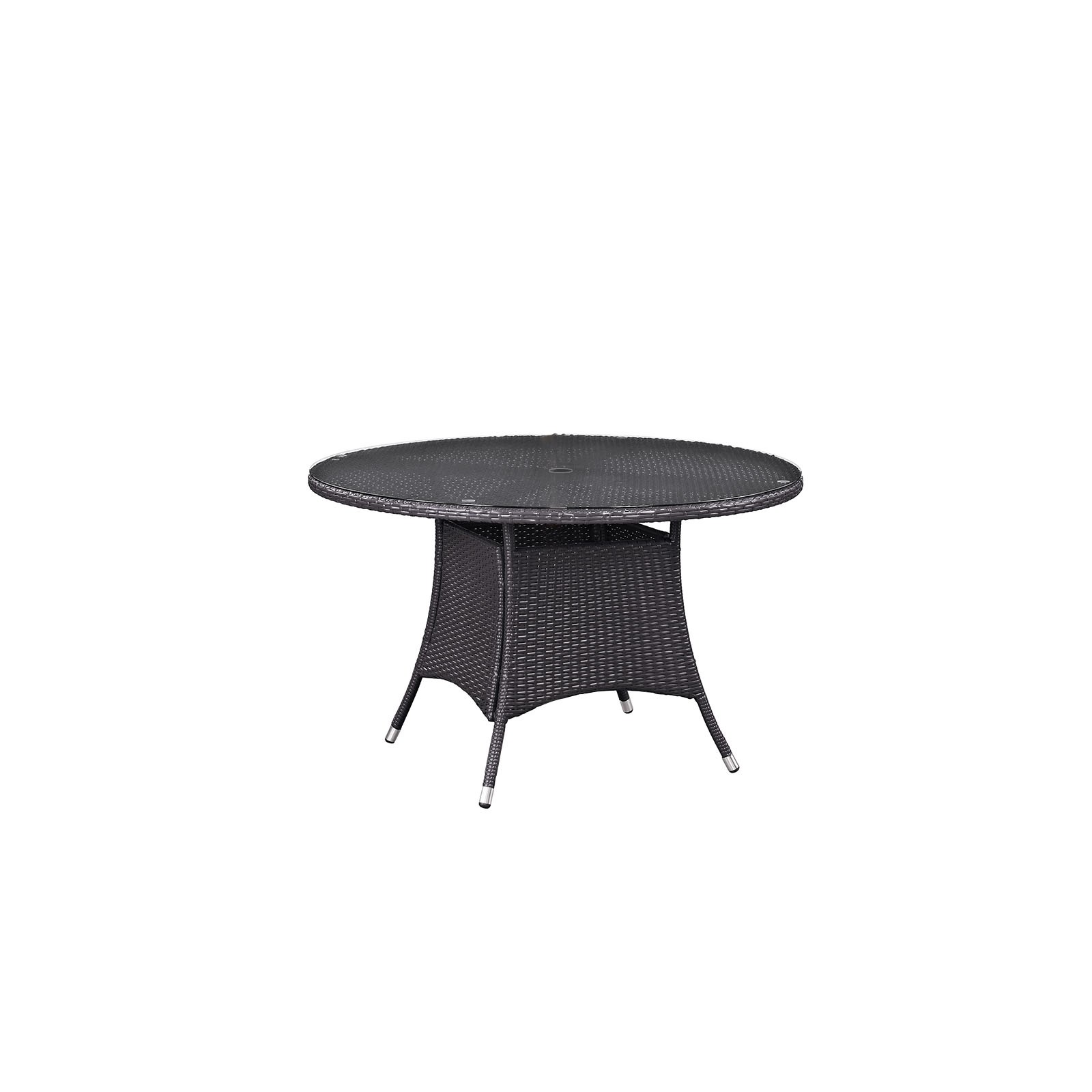 Convene 47" Round Outdoor Patio Dining Table