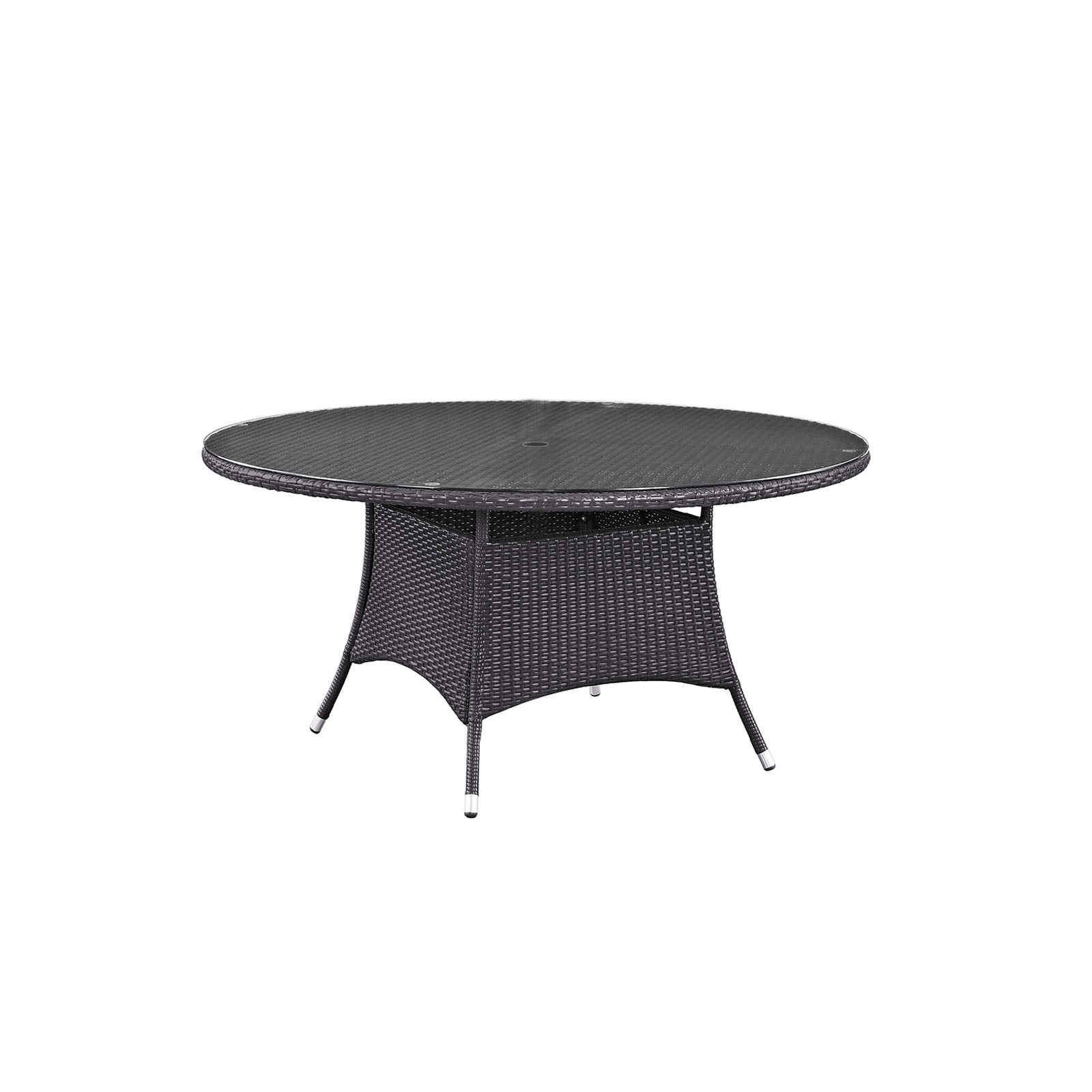 Convene 59" Round Outdoor Patio Dining Table