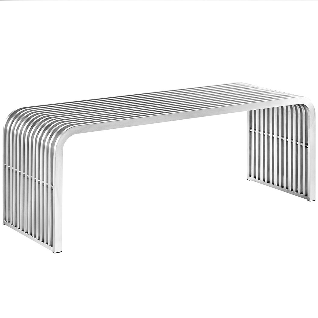 Pipe Stainless Steel Bench