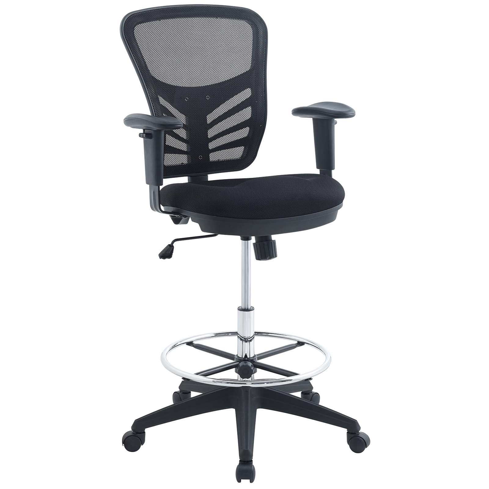 Articulate Drafting Chair in Black