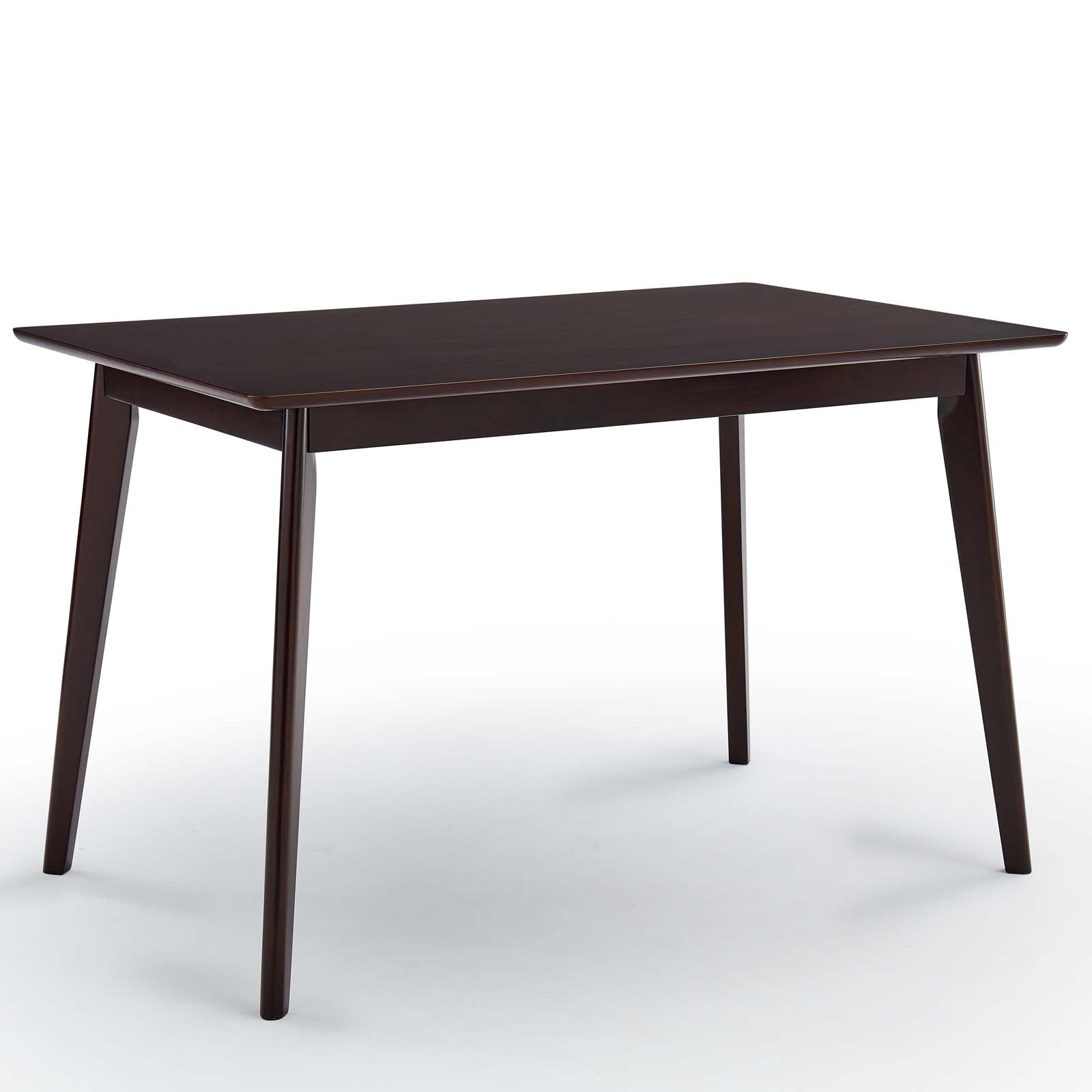 Oracle 47 Inch Rectangle Dining Table in Cappuccino