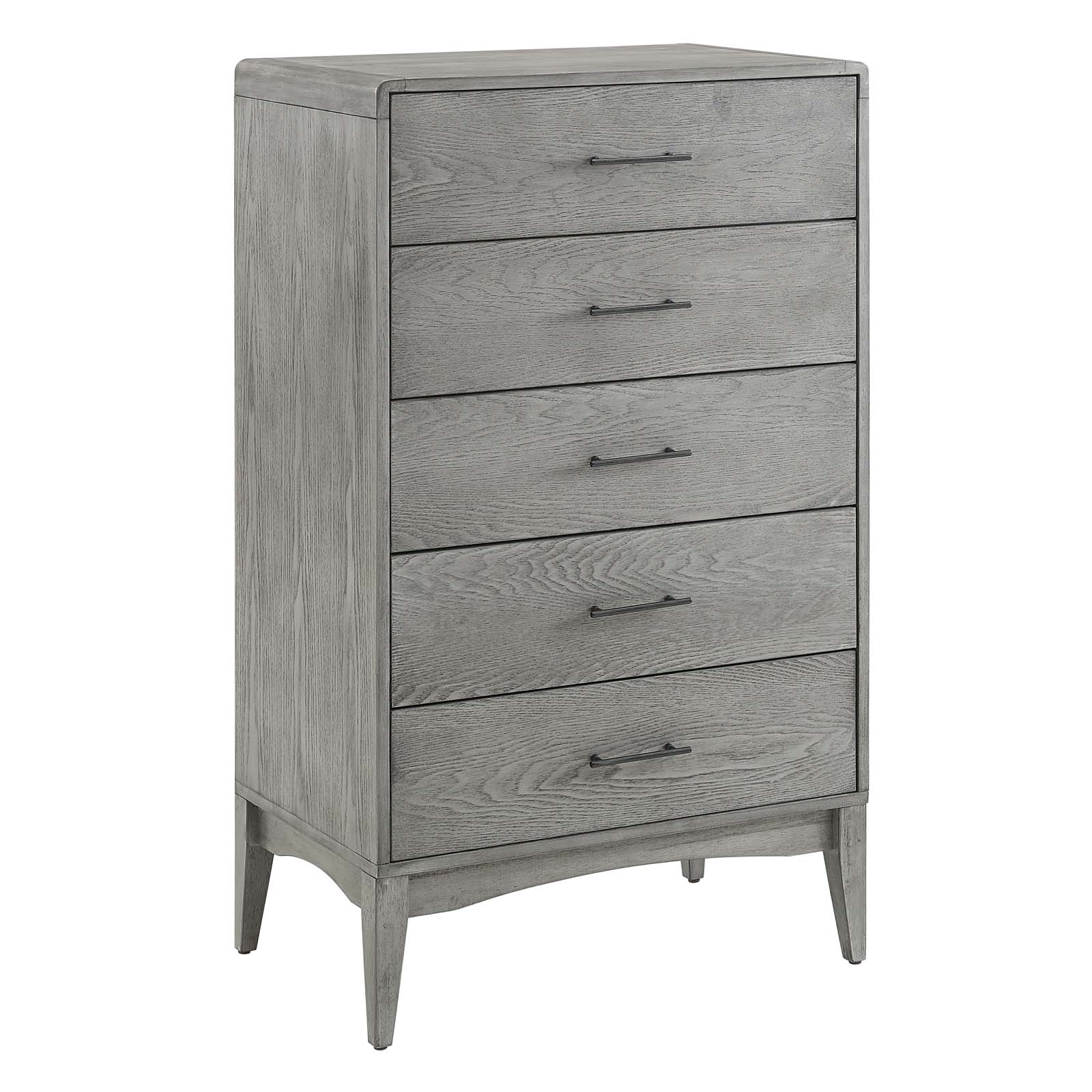 Georgia Wood Chest in Gray