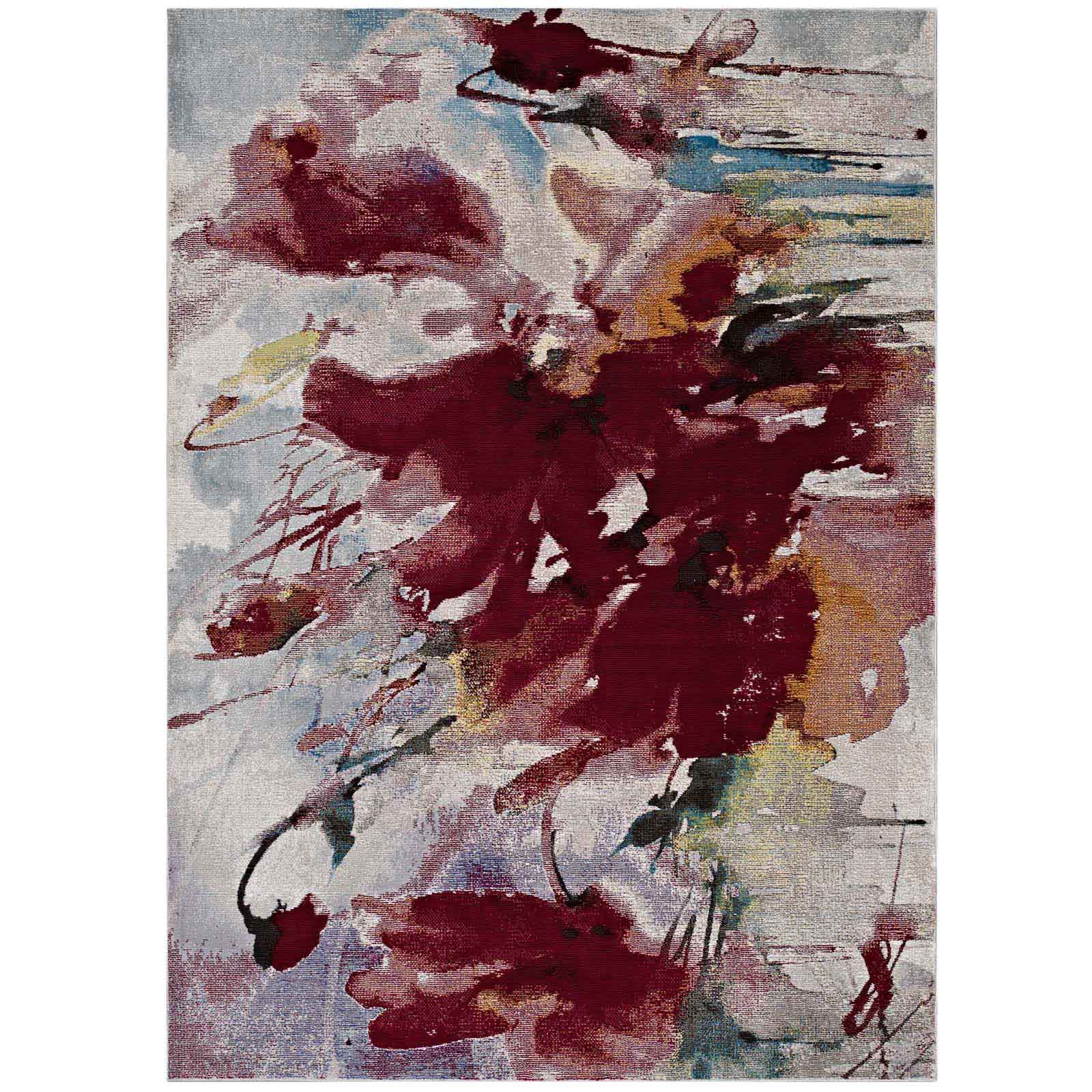 Blume Abstract Floral 8x10 Area Rug