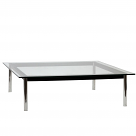 Le Corbusier Style LC10 Square Coffee Table