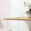 Lippa 28" Square Bar Table in White Natural