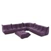Waverunner 5 Piece Sofa Set in Purple