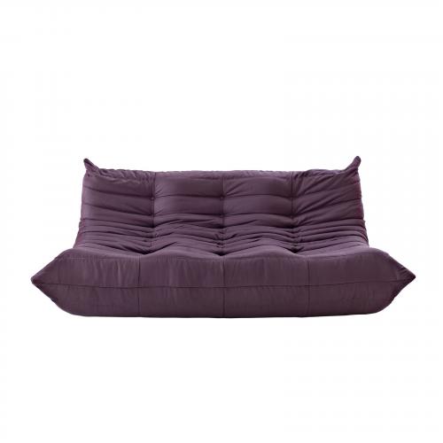 Waverunner Sofa Couch in Purple