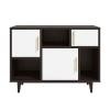 Daxton Display Stand in Cappuccino White
