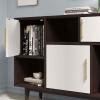 Daxton Display Stand in Cappuccino White