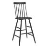Ashley Bar Chair Set of 2 in Black