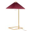 Charo Table Lamp in Red & Gold