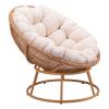 Paz Accent Chair in Beige & Natural