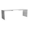 Tania Bench in Silver