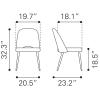 Teddy Dining Chair Set of 2