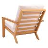 Terrio Accent Chair in Beige & Natural