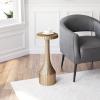 Wendy Side Table in Antique Gold