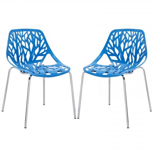 Stencil Dining Side Chair Set of 2