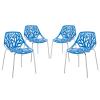 Stencil Dining Side Chair Set of 4