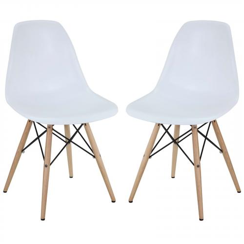 Pyramid Dining Side Chairs Set of 2