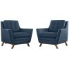 Beguile 2 Piece Fabric Living Room Set