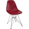 DSR Paris Plastic Dining Side Chair Wired Base