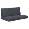Cosmopolitan Sofa Cushions Dark Gray