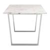 Atlas Dining Table Stone & Brushed Stainless Steel