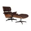 Classic Mid-Century Plywood Lounge Chair & Ottoman