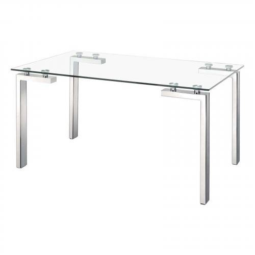 Roca Dining Table Stainless Steel