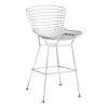 Wire Bar Chair Chrome Set of 2
