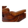 MOD Lounge Chair & Ottoman Terracotta Palisander