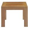 Upland Outdoor Patio Wood Side Table in Natural