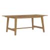 Dorset Outdoor Patio Teak Dining Table in Natural