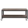 Vivify Tiered Serving or TV Stand in Gray Walnut