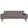 Delve 2 Piece Upholstered Vinyl Sofa and Armchair Set