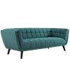 Bestow 3 Piece Upholstered Fabric Sofa Loveseat and Armchair Set