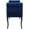 Adelia Chesterfield Style Button Tufted Performance Velvet Bench