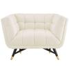 Adept Upholstered Velvet Armchair