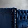 Heritage Upholstered Velvet Armchair