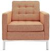 Florence Knoll Style Arm Chair - Wool