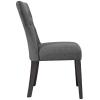 Silhouette Dining Side Chairs Upholstered Fabric Set of 2