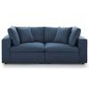 Commix Down Filled Overstuffed 2 Piece Sectional Sofa Set