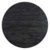 Drive 28" Round Wood Top Dining Table in Black Gold