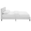 Linnea Full Faux Leather Bed