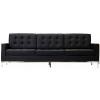 Florence Knoll Style Sofa Couch - Leather