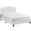 Amelia Twin Upholstered Fabric Bed