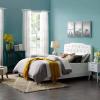 Amelia Full Upholstered Fabric Bed